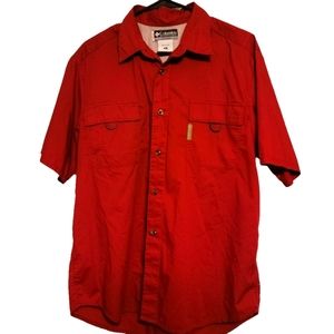 Columbia fishing shirt size Medium